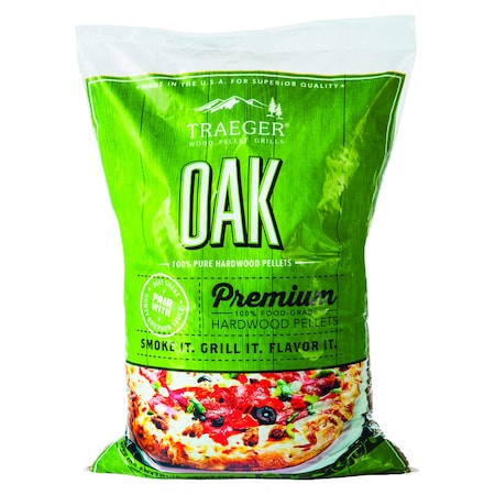 Traeger Oak Bbq Pellets 20Lb PEL310